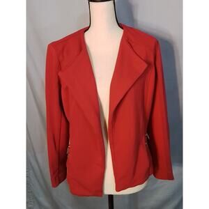 Chico's red women's blazer